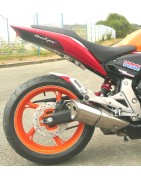 Coque arrière (version ABS) Hornet 600 (2011)