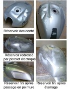 Réparation d'un réservoir