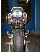 Support de plaque + clignotants GSR 600 (2007/2010)