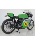 Benelli 500 quattro réplica Renzo Pasolini